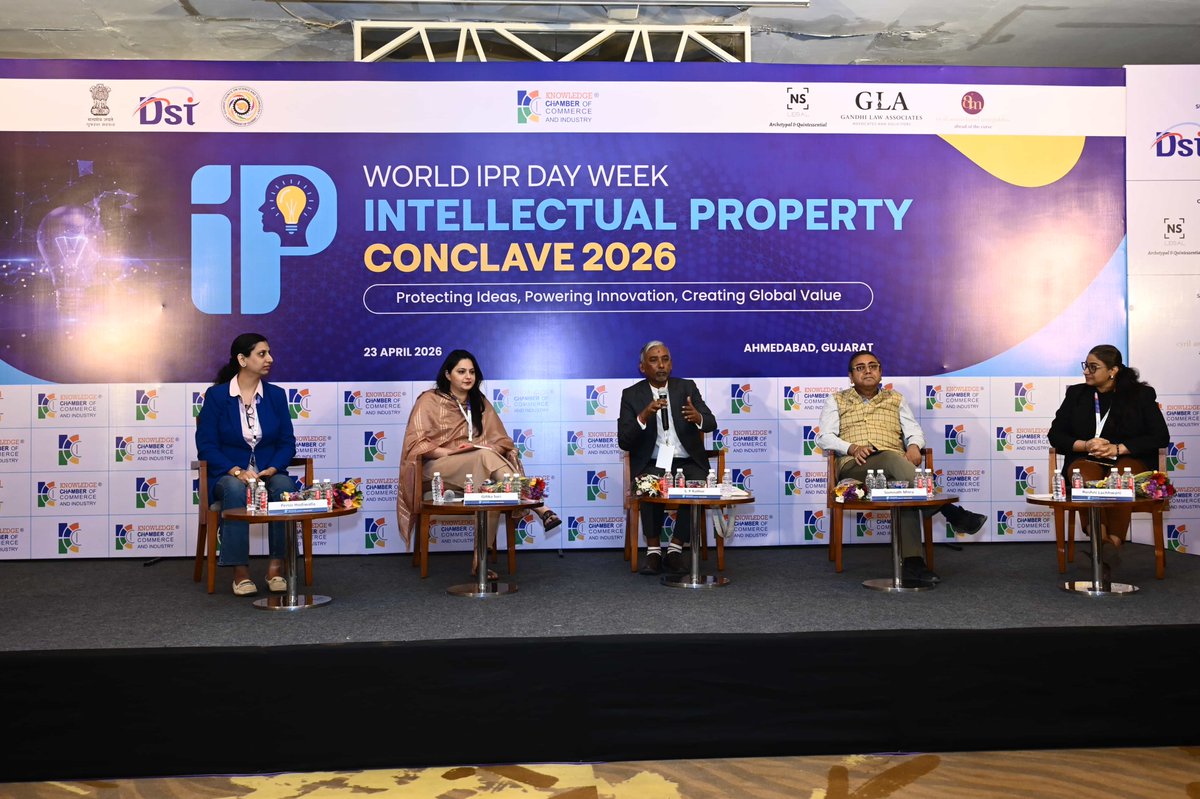 kcci_india's tweet image. ✨ Panel Session Highlights: Research to Market...
Fantastic insights at Panel 2 of #IPR2026! We explored the mechanics of IP Commercialization and how to transform research into global market value.
#Innovation #TechTransfer #KCCI #DST