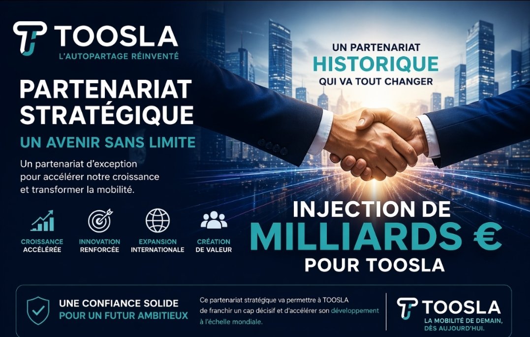 JrmeFerran85965's tweet photo. #toosla #altoo peut-être un pilier de l'automobile #tesla les USA 🤔 ou ⚠️ Une OPA 97% du capital échangé 🔥↗️ elle va nous faire un haffner bis #boursorama #bourse #boursedirect #dbt #alago #epango #hopium #Euronext #finance #zonebourse #fortuneo #trading #haffner #haffnerenergy https://t.co/e05A6IFVyN