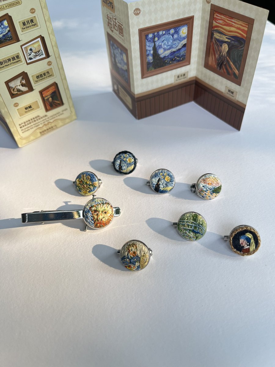 mesyne งานปักไซซ์จิ๋ว | CA11 Sun N04🖼️🪡 tweet media