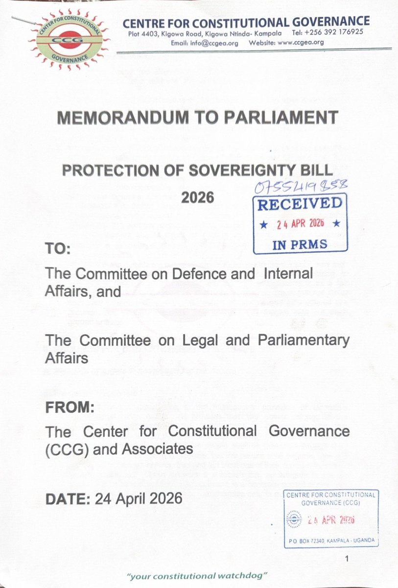 Center for Constitutional Governance (CCG) tweet media