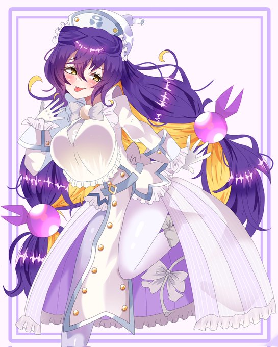 ボンバーガール 白衣の天使衣装の
プルーン💜
白いカラーの衣装描いたの初めてでしたがこっちのカラーも良いですね😊✨
描いていてすごく楽しかったです!

リクエストありがとうございました! 