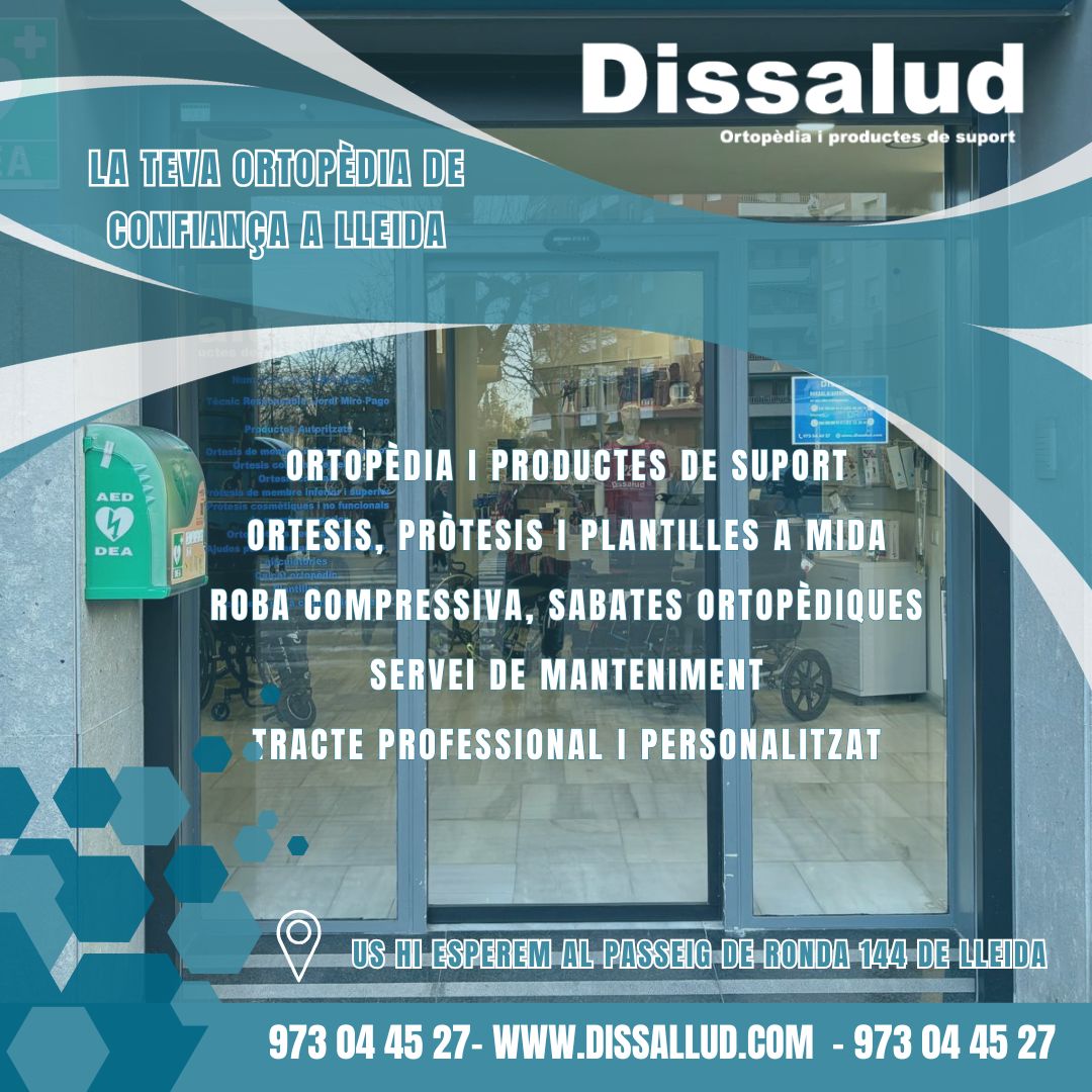 Dissalud Ortopedia Lleida tweet media