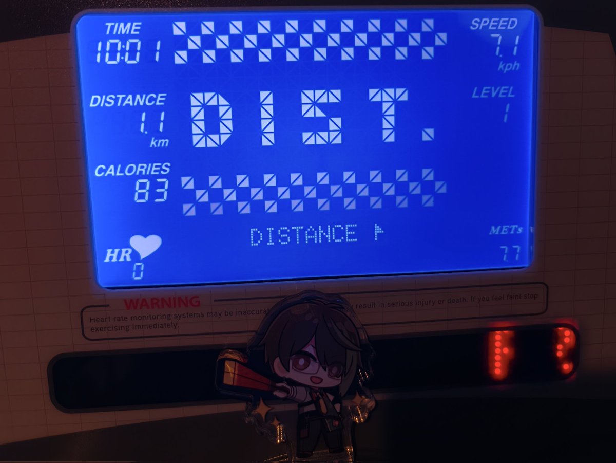 4/24 運動：跑步10分鐘。

今日飯友照片拍的有恐怖遊戲的氛圍~ （真的是巧合，現在才注意到）
好應景。😆
房東昨天玩的女吊恐遊，真的是燒腦又驚嚇......今日繼續......