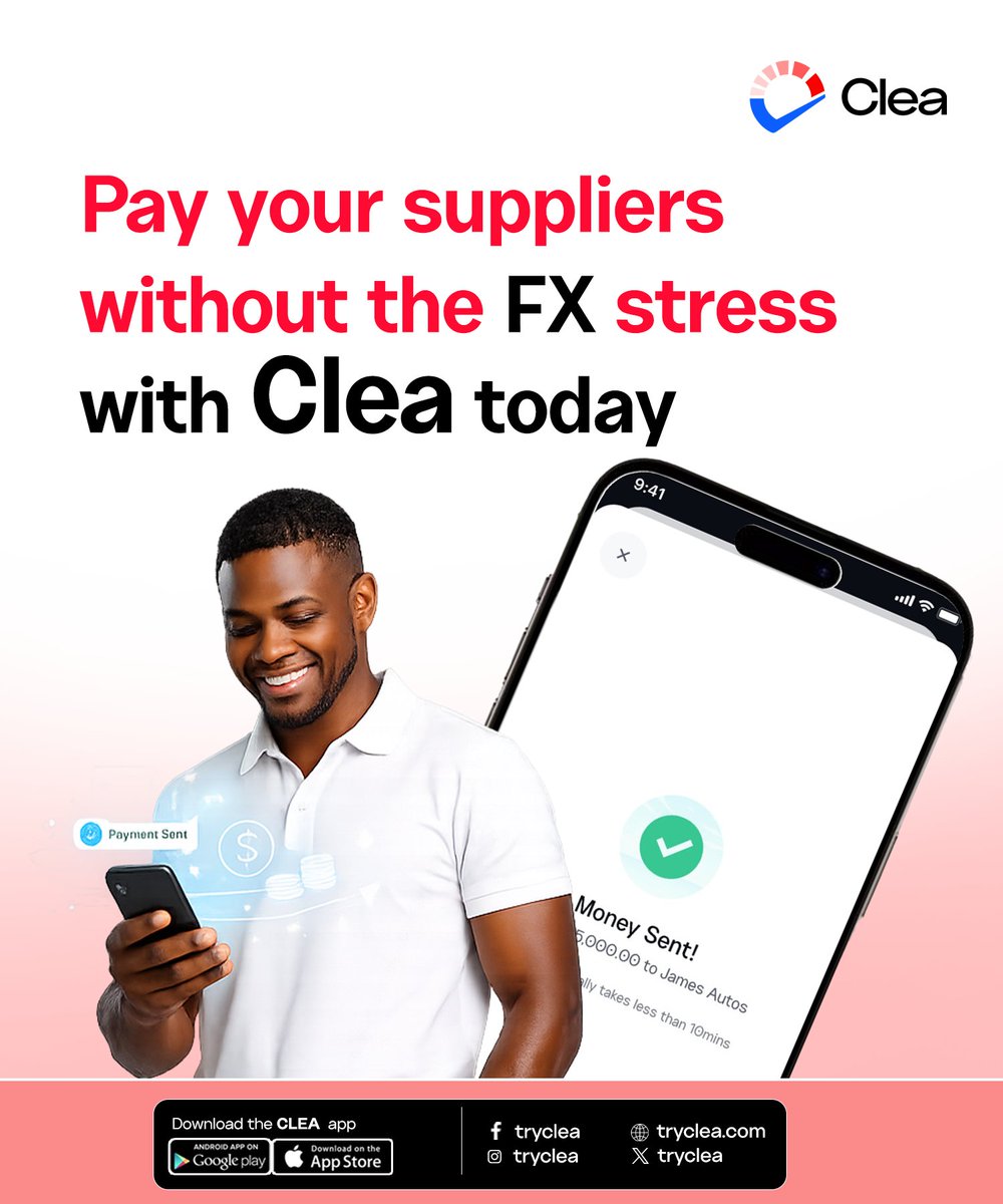 Clea - Pay Foreign Vendors Easily tweet media