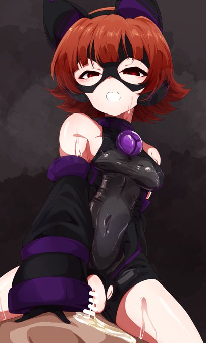 【skeb】闇堕ちスーパーヒーローaknちゃんに搾られちゃう... 