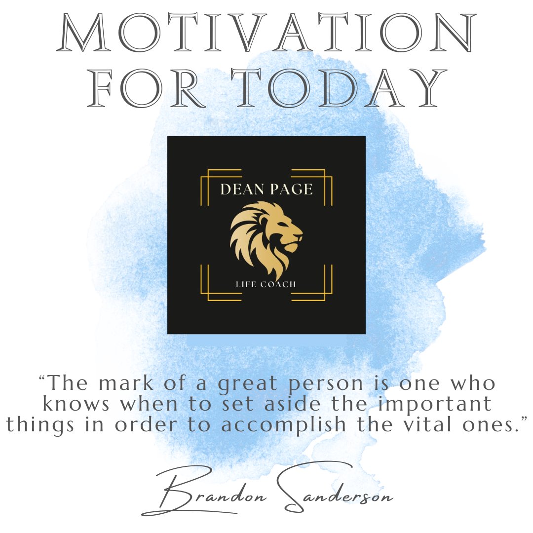 Dean_LifeCoach's tweet image. I help clients get perspective, reach their goals and change their world. Maybe you could be next!
Visit Deanpagelifecoach.com.
#lifecoach,#dreamscometrue,#startnow