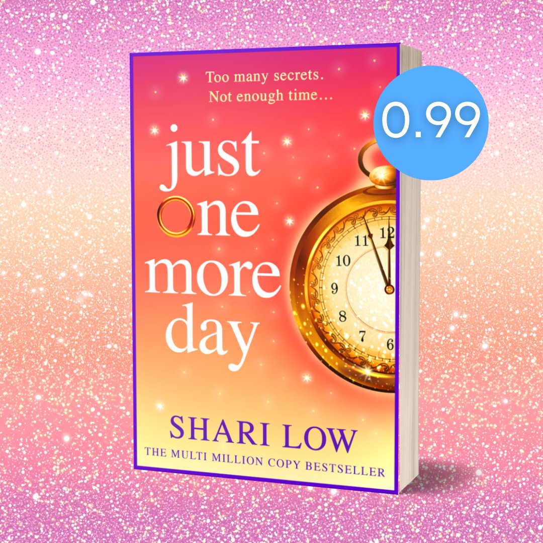 BoldwoodBooks's tweet photo. ✨ 0.99 Deal! ✨
'‘Feel-good and fabulous, another smasher from Shari Low, I didn’t want the story to end’ ⭐️⭐️⭐️⭐️⭐️ Reader review 📚
Grab your copy of #JustOneMoreDay by @sharilow for just 0.99 today!
https://t.co/UqPCn9kopg https://t.co/xgn2bfEW91