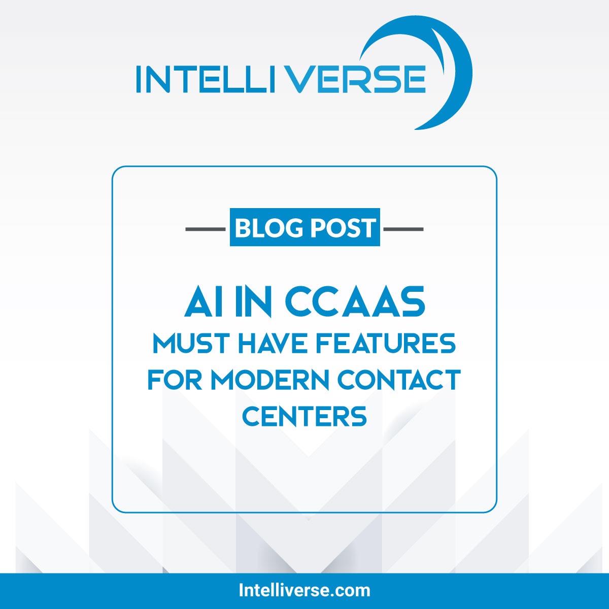 Intelliverse's tweet image. Modern contact centers need more than just automation.

Learn the 𝗺𝘂𝘀𝘁-𝗵𝗮𝘃𝗲 𝗔𝗜 𝗳𝗲𝗮𝘁𝘂𝗿𝗲𝘀 𝗶𝗻 𝗖𝗖𝗮𝗮𝗦 driving smarter routing, real-time insights, and better CX.

👉 Read now: intelliverse.com/blog/ai-in-cca…

#CCaaS #AI #ContactCenter #CustomerExperience #CX