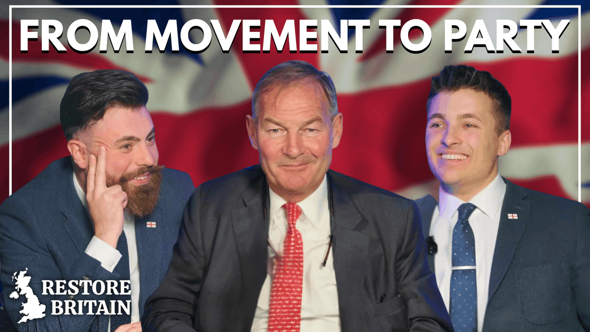 The Restore Britain Podcast is back!

In this weeks episode, <a href="/RupertLowe10/">Rupert Lowe MP</a>, <a href="/Lewis_Brackpool/">Lewis Brackpool</a> and I discuss how Restore Britain takes power - beginning with Great Yarmouth.

Link below!