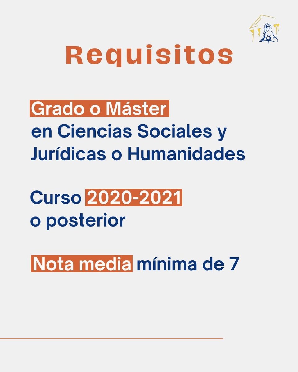 📢 Convocadas 14 becas de Documentación, Biblioteconomía y Archivística para formarse en el Congreso.

🙋🏽 Una plaza reservada para personas con discapacidad
📆 Duración: 12 meses
‼️ Solicitudes hasta el 18 de mayo

👉 Más info: congreso.es/cem/becas