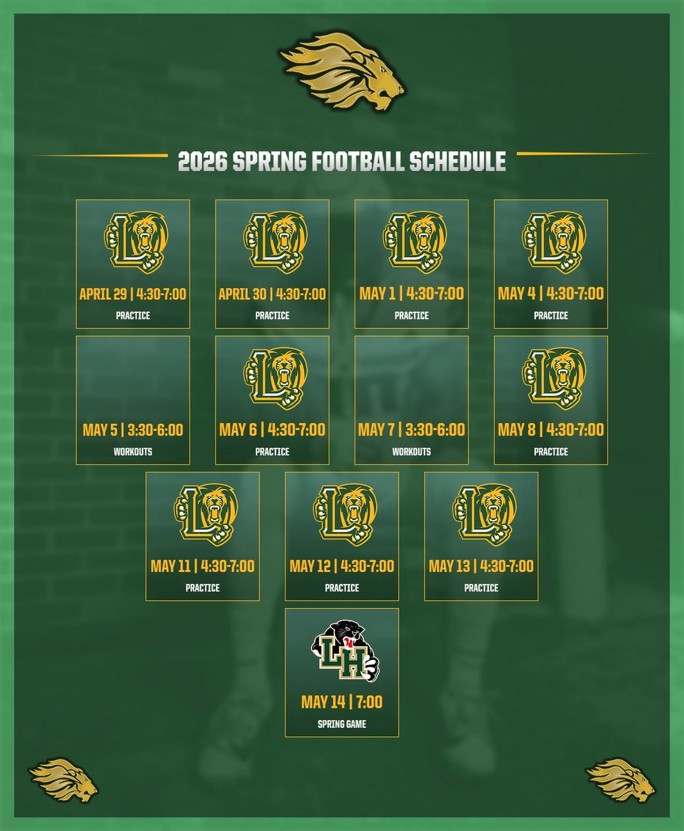 Lithia Springs Football 2025 tweet media