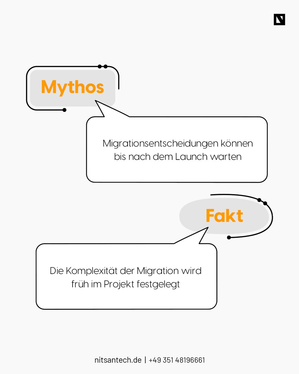 nitsantech's tweet image. Migration ist kein letzter Schritt – sie beginnt früh im Projekt.

Eine frühzeitige Planung von Struktur und Datenmigration hilft, Verzögerungen und Probleme zu vermeiden ⚙️

#TYPO3 #NITSAN #Datenmigration #Webentwicklung #CMS #Projektplanung #DigitaleProjekte