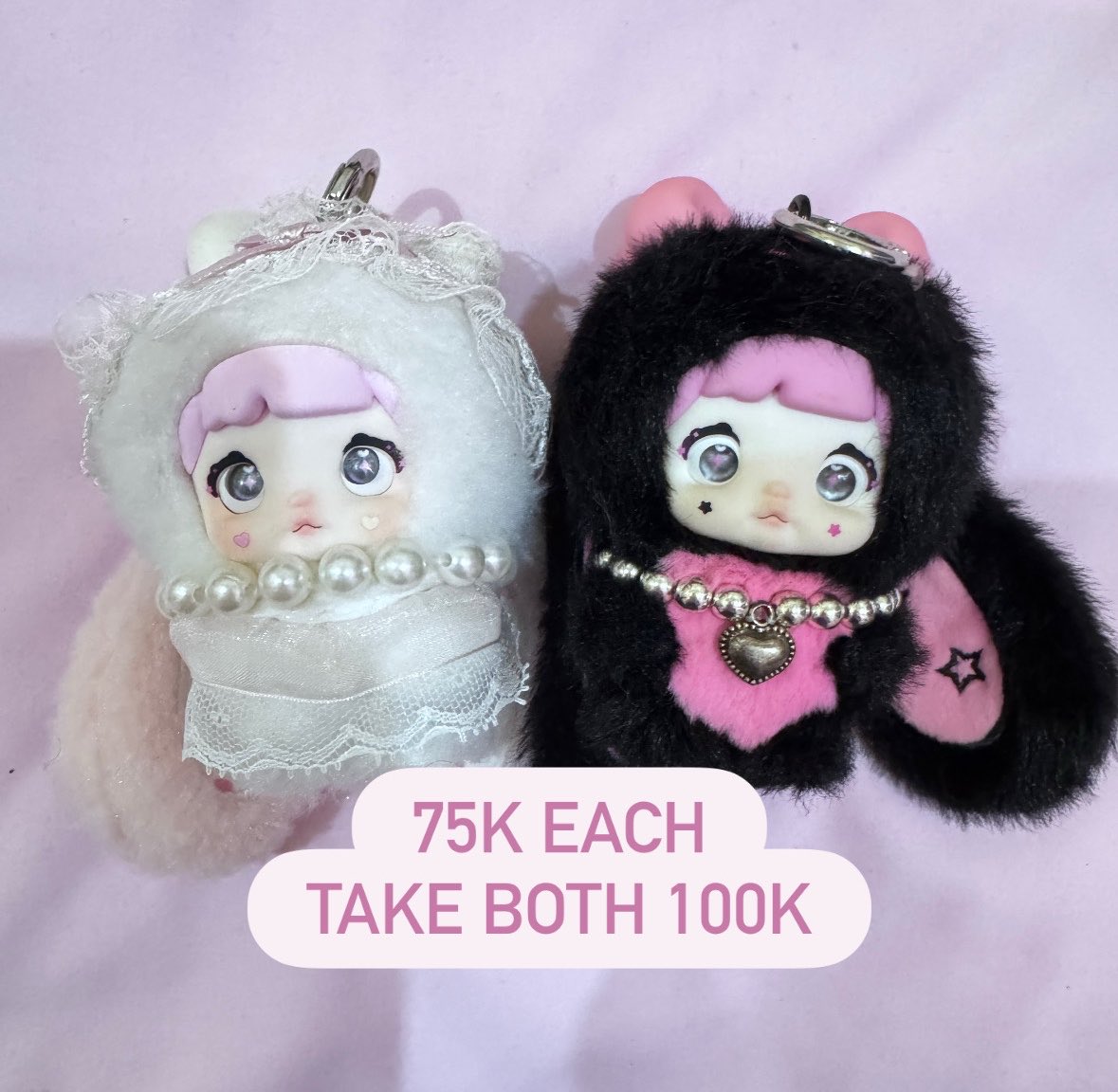 lychrinx's tweet photo. wts skullpanda twilight sparkle n nommi edelweiss 💗 https://t.co/N7Syxn2sTG