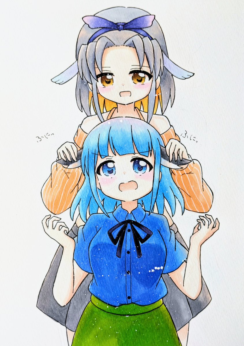 #鶴水ちゃんあーと
🐟️いそちゃんと須紗紋さん🐟️🍣