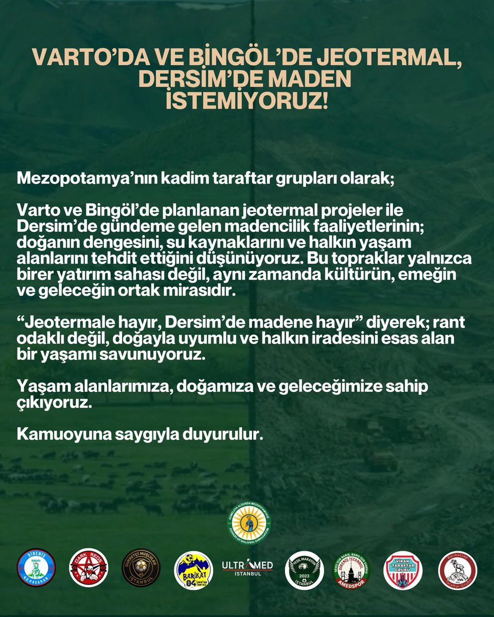Mezopotamya Taraftarlar Derneği tweet media