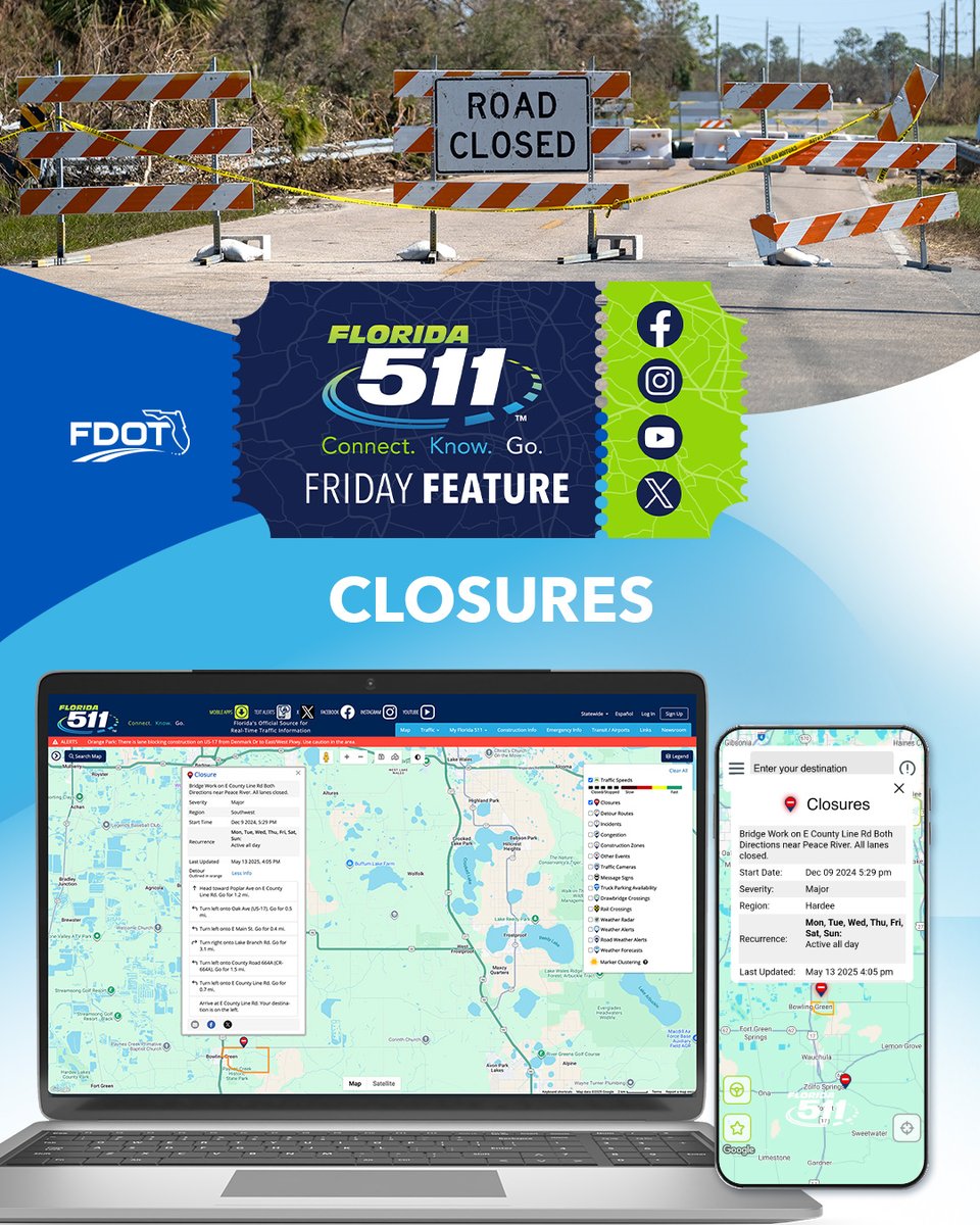 FL511 Southeast tweet media