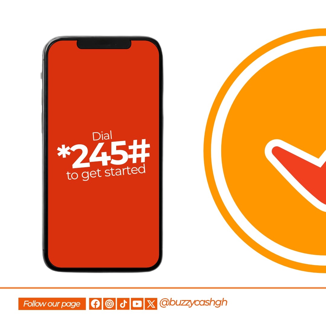Buzzycashgh's tweet photo. New to Buzzy Cash

Here’s how to start
Dial *245#
#BuzzyCash #HowToPlay #StartNow #Ghana #CEOoffreezones #maryawusi #DVLA https://t.co/cHYYAysHL0