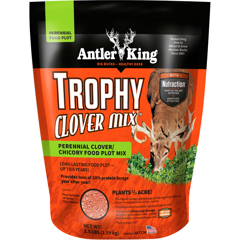 ProductWorldUSA's tweet image. Antler King Trophy Clover Seed Mix 1/2 Acre dlvr.it/TSCFwZ #Hunting #DeerHunting #FoodPlots #CloverMix #WildlifeManagement
