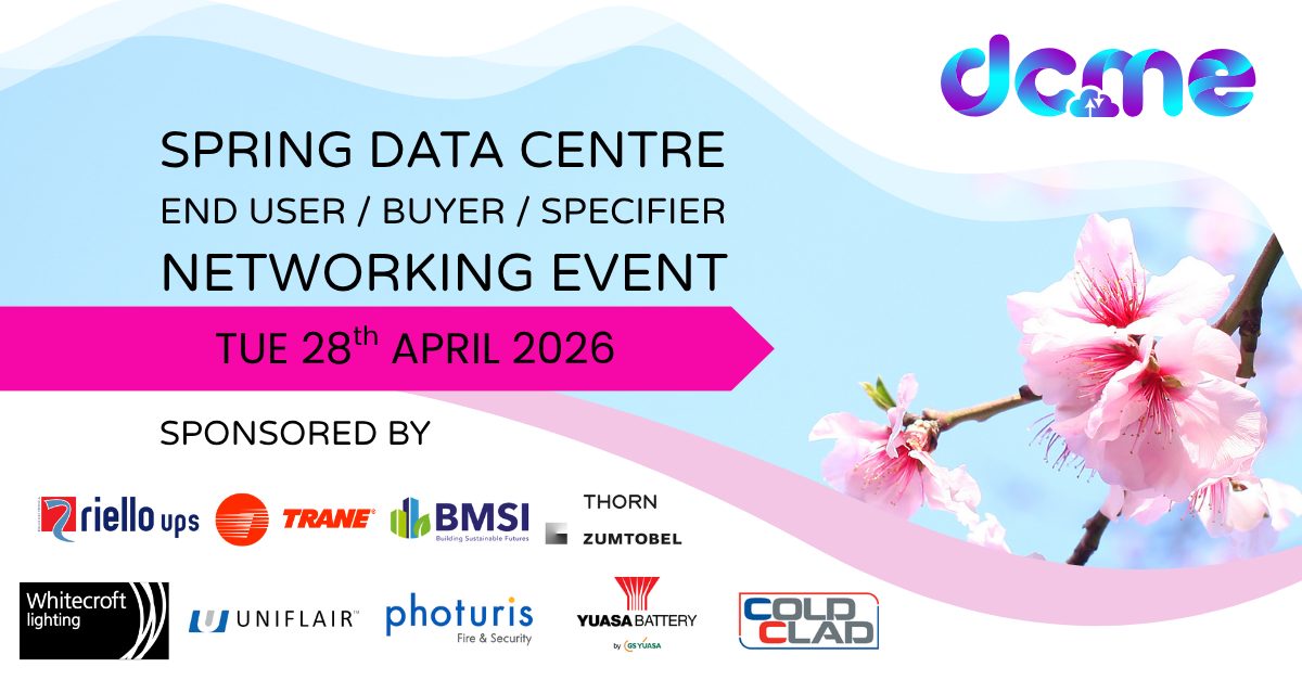 datacentreme's tweet image. If you're an end user, specifier or decision maker in the data centre sector register to attend DCME's "Spring Data Centre End User / Buyer / Specifier" networking event on 28th April in Canary Wharf, London! #datacentre #event #networking bit.ly/3P3KipC