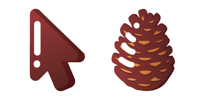 CustomCursor's tweet image. A pine cone, a real forest treasure, appears today in a minimal style, where light and dark brown shades are mixed. This #Minimal #Gradient #PineCone custom cursor is ready to glide across your screen, bringing a natural charm to every click! #CustomCursor
custom-cursor.com/collection/min…