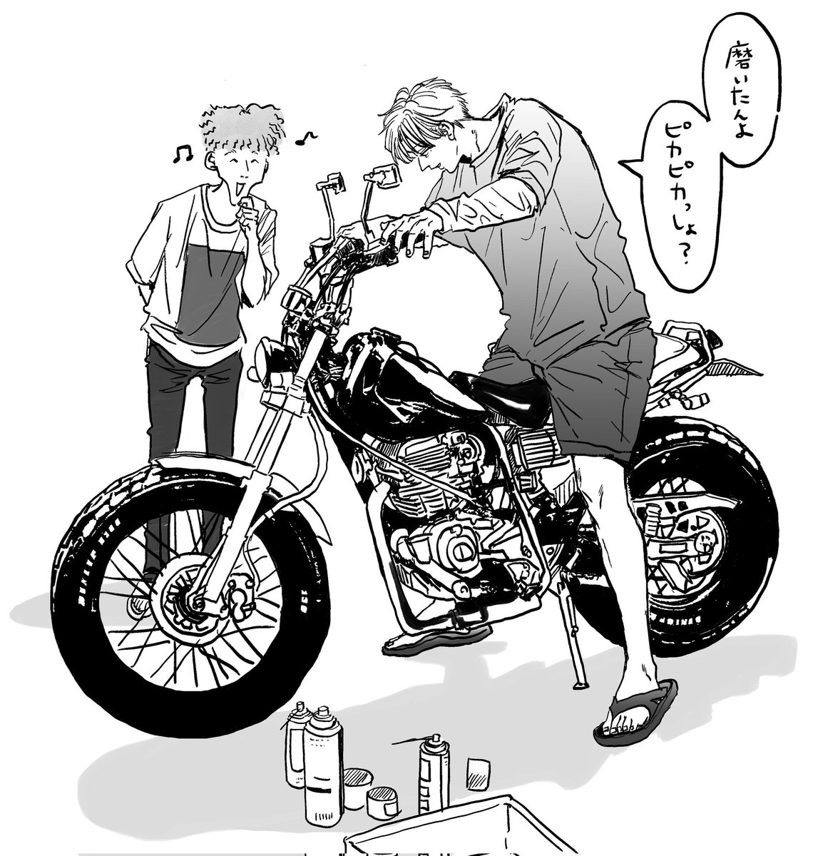 蜂煮 tweet media