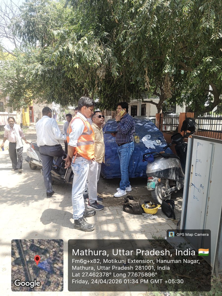 JE(Tech.)11 KV/LT LINE RAJIV BHAVAN MATHURA tweet media