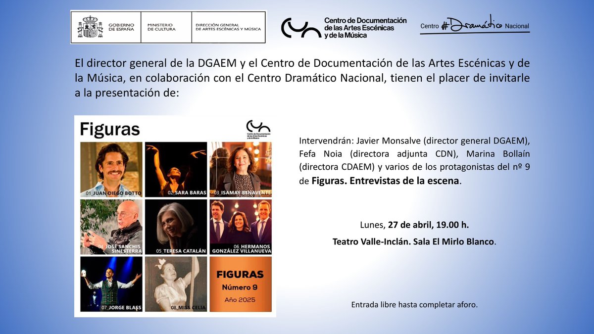 Centro de Documentación Artes Escénicas y Música tweet media