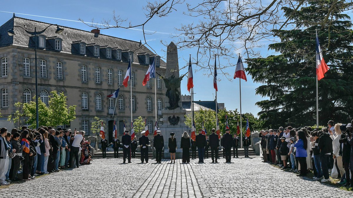 Image de Préfet de Bretagne et d'Ille-et-Vilaine - #Cérémonie | La préfète déléguée pour la défense et la sécurité de la zone Ouest, Aurore Le Bonnec, 