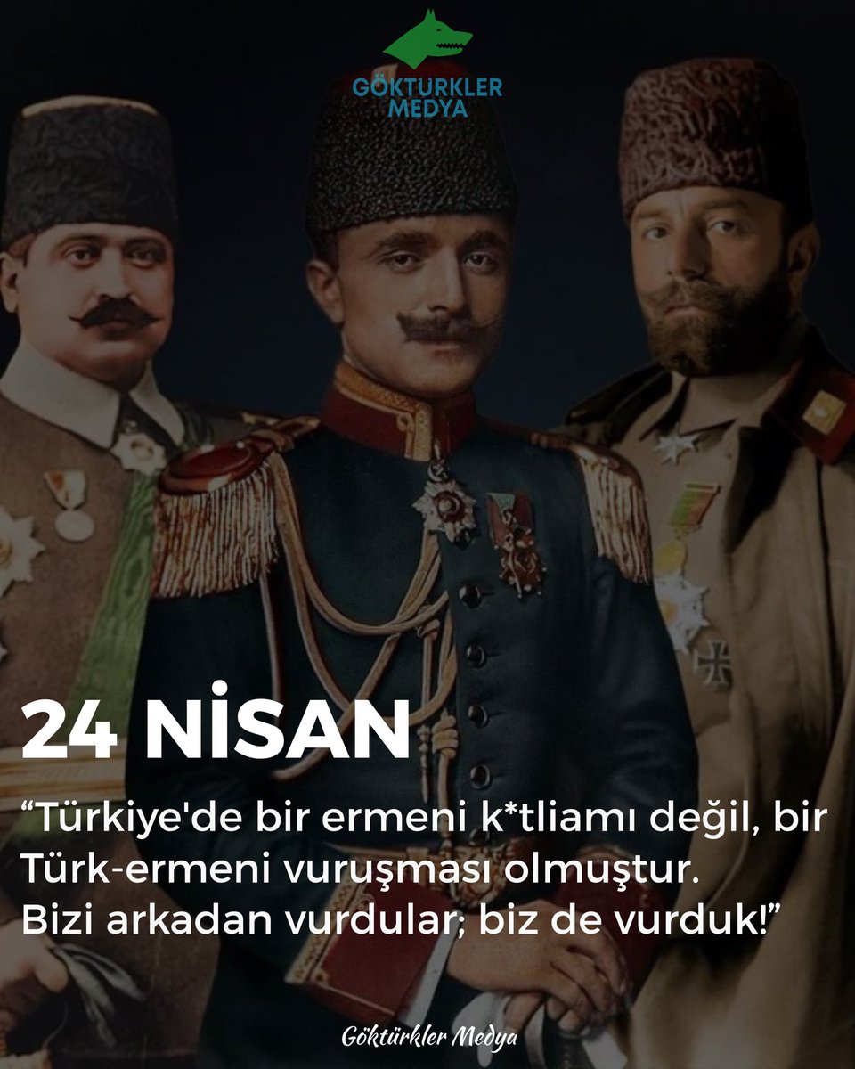gokturklermedya's tweet photo. Soykırım değil, meşru müdâfaa! https://t.co/646DDRI81b