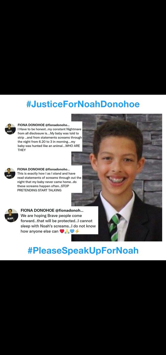 lucylou671's tweet photo. #JusticeForNoahDonohoe
#GiveFionaAnswers
#SayNoToPII⚖️💙 https://t.co/PooK4A4CMO