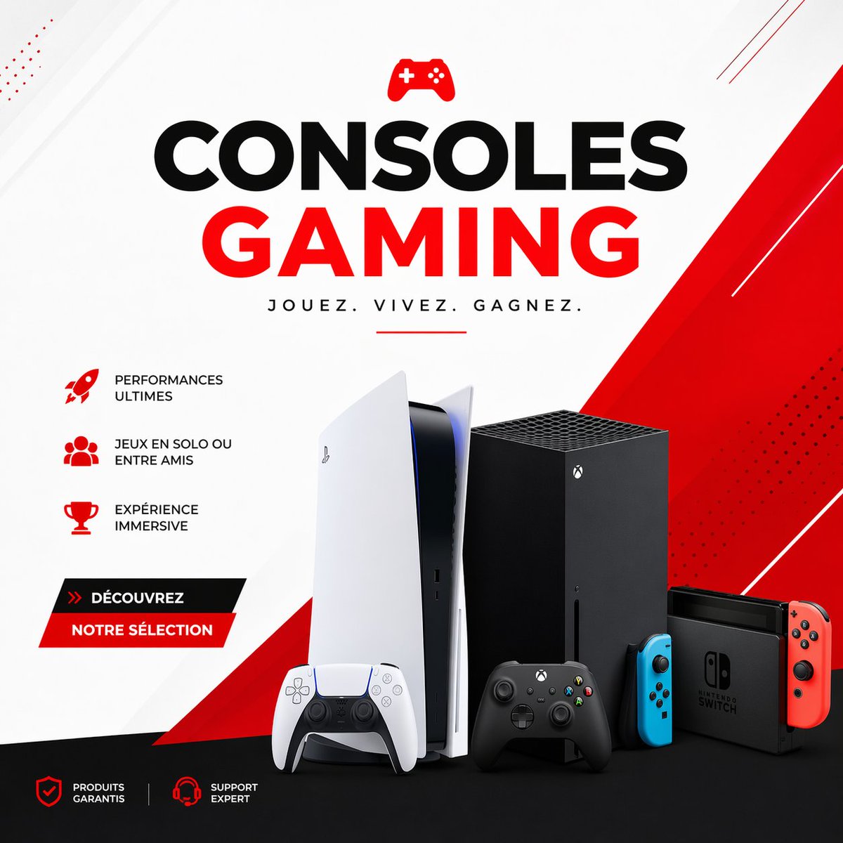 pc_gamer_maroc's tweet image. Les meilleures consoles vous attendent ! Solo, multi ou compétition en ligne, trouvez votre prochaine machine gaming.
setupmedia.ma/categorie-prod…
#ConsoleGaming, #GamingMaroc, #PlayStation, #Xbox, #Nintendo
