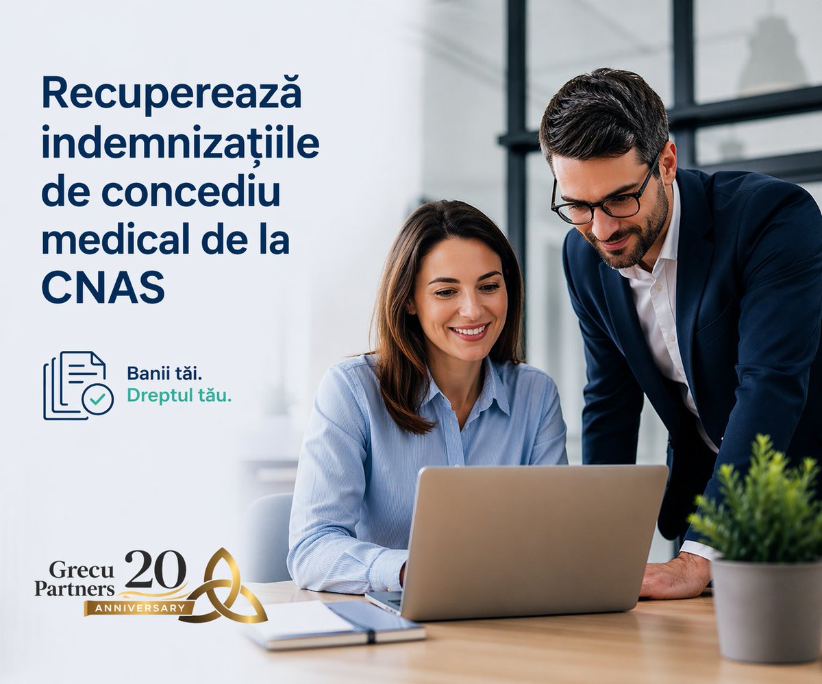 grecupartners's tweet image. Recuperezi banii pentru concediile medicale sau inca astepti luni de zile de la CNAS?

Contacteaza-ne si incepem demersurile. In articol ai toate detaliile si datele noastre de contact 👇
greculawyers.ro/recuperare-ind…
#recuperarebani #concediumedical #cnas #grecupartners
