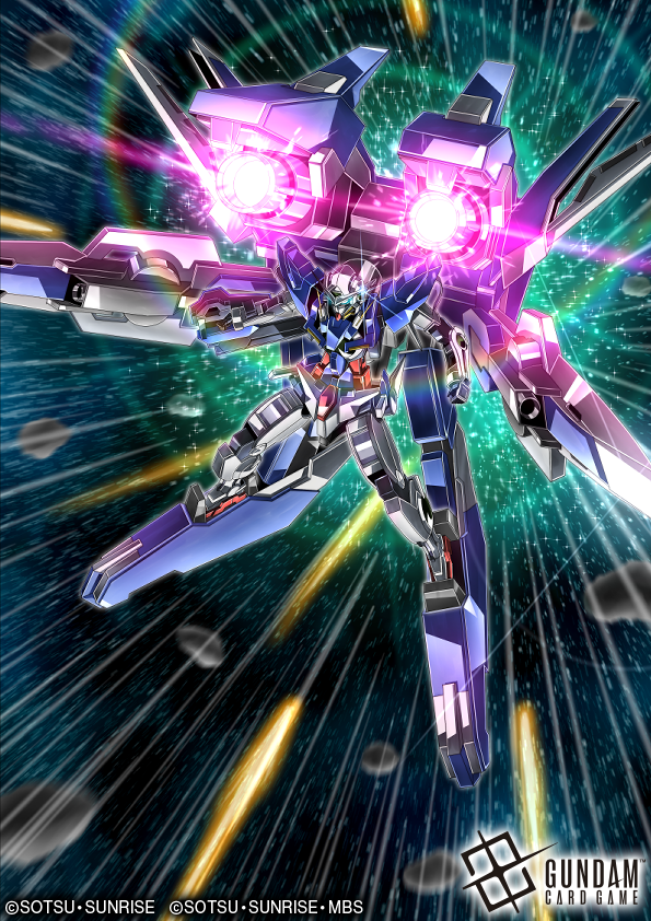 本日発売の #ガンダムカードゲーム ブースターパック Phantom Aria [GD04]にて GNアーマー TYPE-E を描かせていただきました！
前弾ブースターのミーティアに引き続き大型兵装ユニットです！
よろしくお願いします！ #GCG