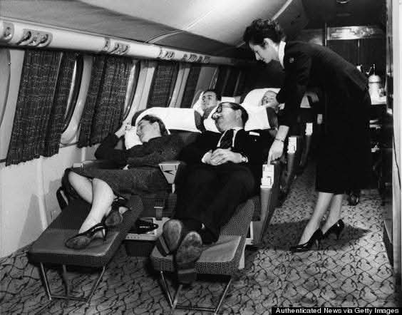 francewitch's tweet image. This Is What Your Flight Looked Like In The Fifties... #aviation #AviationHistory #cabincrew