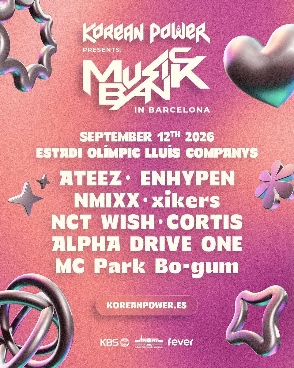 ALD1 will attend Music Bank in Barcelona on September 12 ❤️‍🔥. It will be the boys’ first time in Spain.🇪🇸