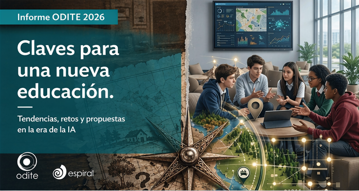 ciberespiral's tweet photo. 🧵 HILO LARGO — Presentación del Informe ODITE 2026
1/ Ya está disponible el Informe ODITE 2026: “Claves para una nueva educación. Tendencias, retos y propuestas en la era de la IA”.
Un documento imprescindible para entender cómo la IA está transformando la educación… https://t.co/lPXrKycpgd