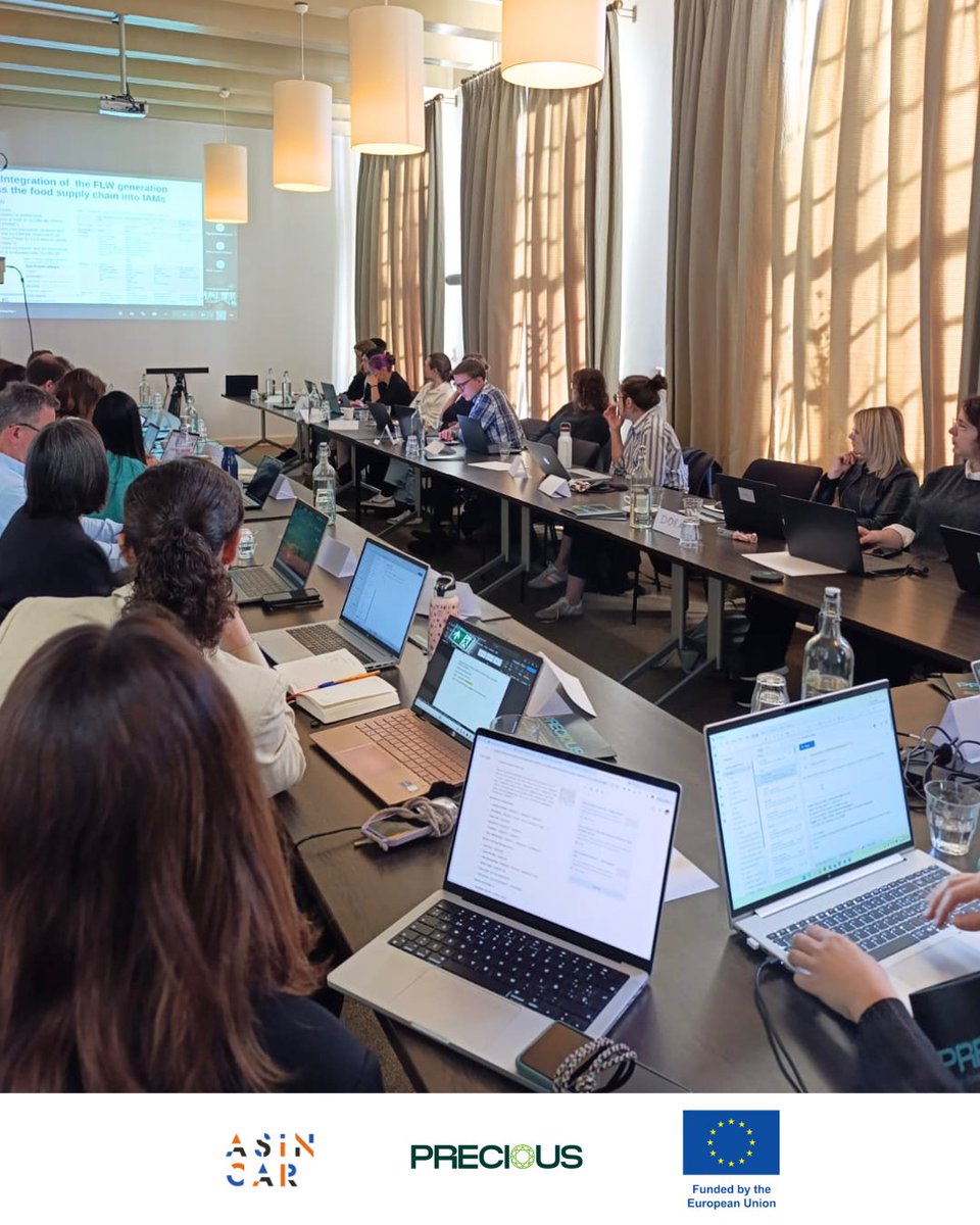 asincar's tweet image. 🌍 Los socios del proyecto #PRECIOUS nos hemos reunido en Países Bajos para planificar cómo reducir la pérdida y desperdicio de alimentos en Europa.