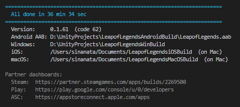 sinanata's tweet photo. A few updates on my @unity cross-platform local build orchestrator:  

1- Now your Windows gives a sweet wake-up kiss to Mac for operation 
2- Upon Ctrl+C (quit) on the Windows build process, it comprehensively cleans up orphaned processes/data from both Windows and Mac. 
3- You have no idea about the power poisoning you'll get by combining this with @claudeai code's remote-access feature. Tweak your game from your phone, get a new build, see it live in 25-30 mins on Steam, App Store, and Play Store

Github link in comments 👇