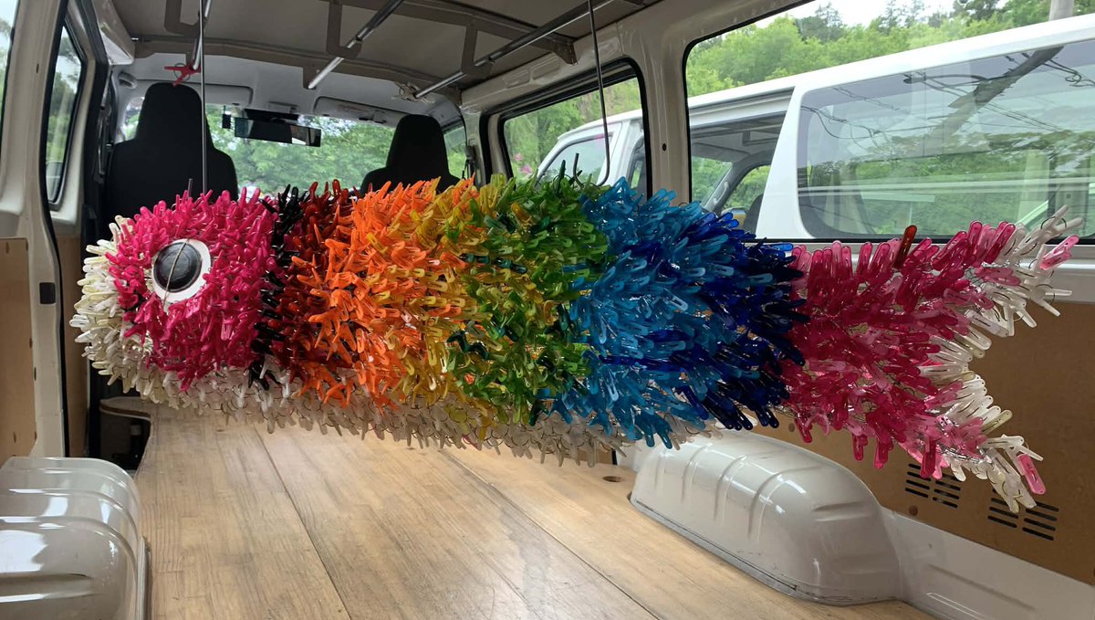 FormaranLot's tweet photo. 完璧…沢山洗濯バサミで作った🥰🥰 https://t.co/mPiBie8RYZ