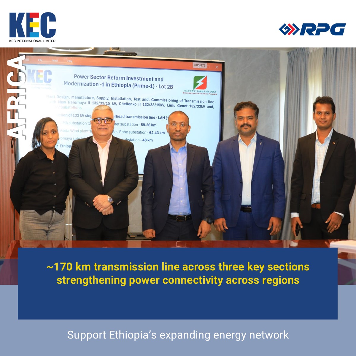 KEC International tweet media