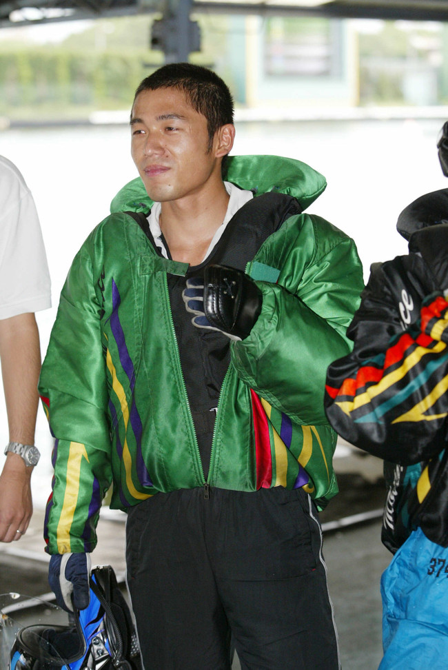 nikkan_boat's tweet image. マスターズチャンピオン・クイズ９問目。この人だーれだ？ 撮影時期：2002年