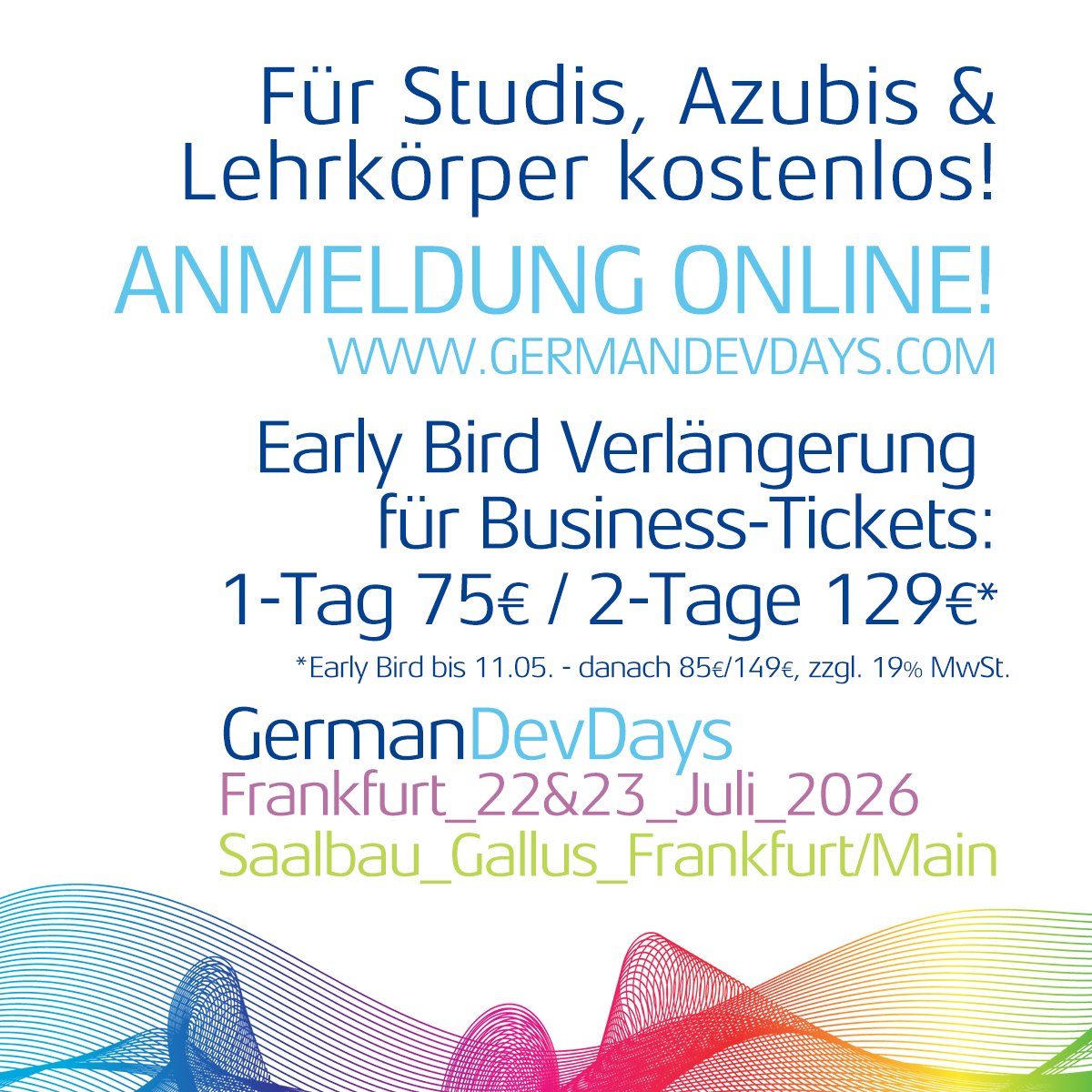 GDD - GermanDevDays 🌈 tweet media