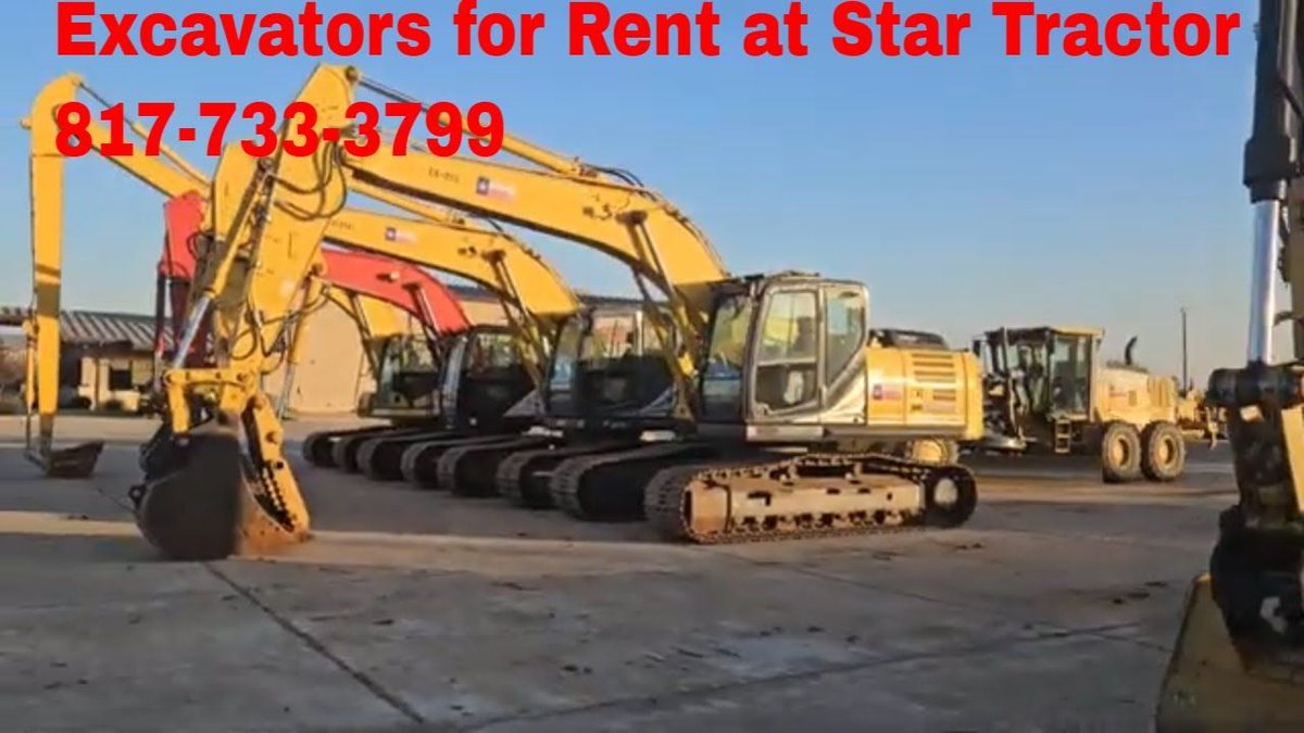 HeavyEquipGuy's tweet image. FYI: Heavy Equipment Excavators Available for Rent in DFW | Reliable Heavy Equipment Rentals dlvr.it/TSC6rt #heavyequipment #constructionequipment