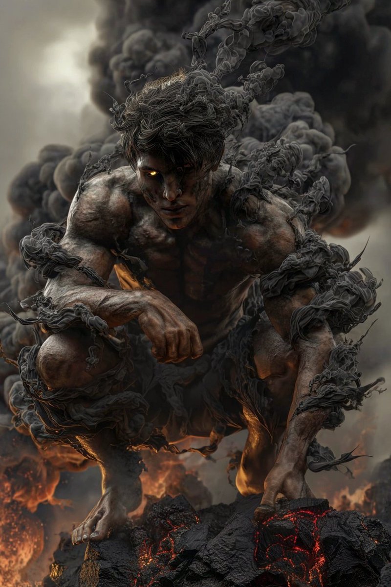 The Hunter in the Smoke: A Study of Intensity and Detail - PromptGather image 1