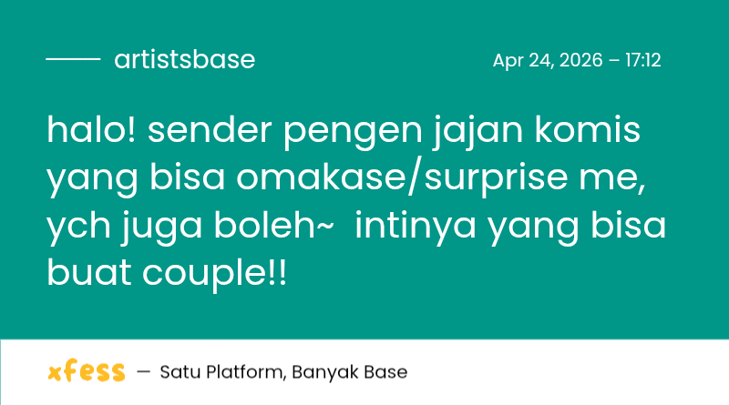 Artist’s Base tweet media