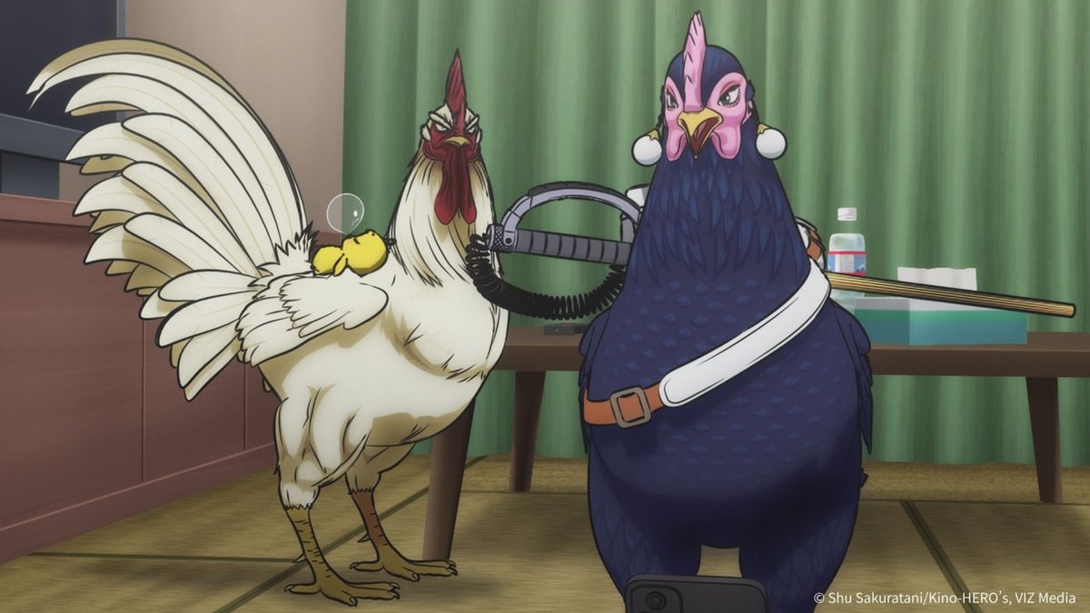 アニメ『ニワトリ・ファイター』 第4話「禽息鳥視（きんそくちょうし
