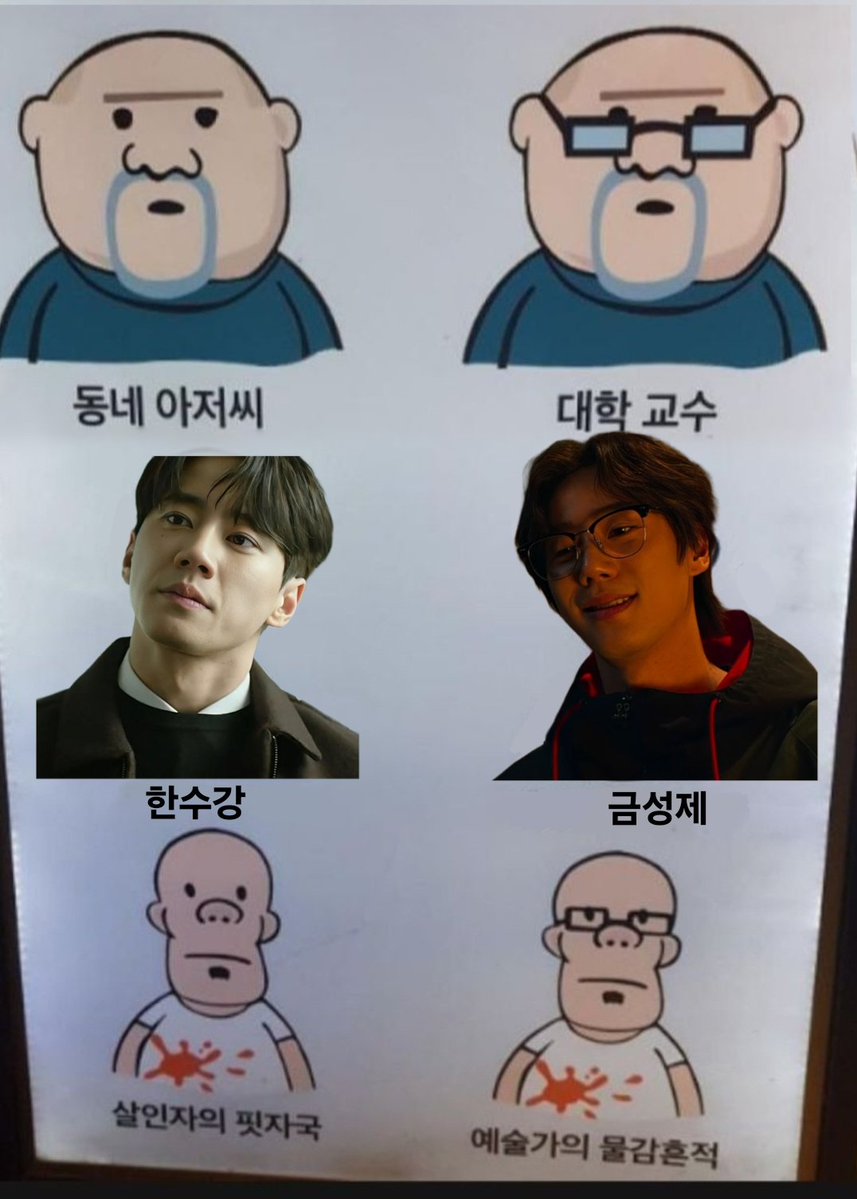 #약한영웅 #용감한시민
안경 전 후 차이: 한수강에서 금성제로