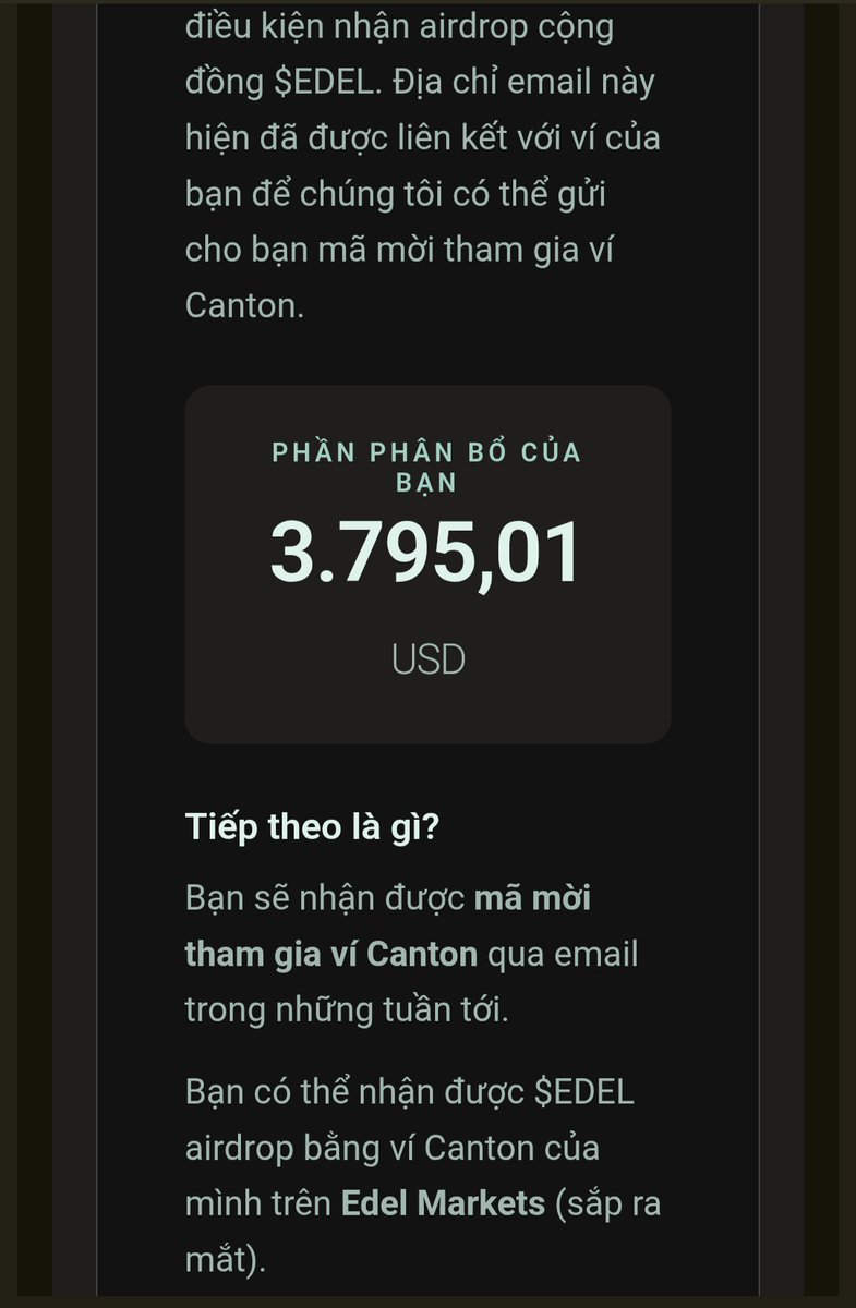 THANKS EDEL. <a href="/edeldotfinance/">Edel Finance</a>