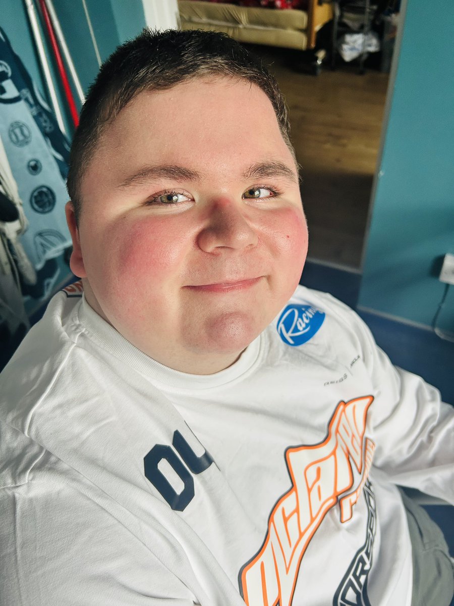team_mcclean's tweet photo. Today I’m off to the hospital with Ethan to have his bloods done, this is not an easy appointment as Ethan knows how hard he is to get blood from, it normally means being pricked repeatedly till they find a vein 🫣

After his recent spell in hospital where his Troponin levels where a little high and his heart medications where stopped, these bloods are to check how his heart is coping now that he is back on heart medications.

Also they are to check his haemoglobin levels which were absolutely rock bottom when he was admitted and he’s been on iron tablets since. 

Hoping for a good outcome today, after all the sun in out and he’s smiling🤞🏻
