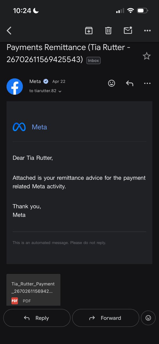 Tia Rutter tweet media